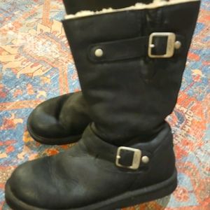 Ugg kensington 9 lined biker boots